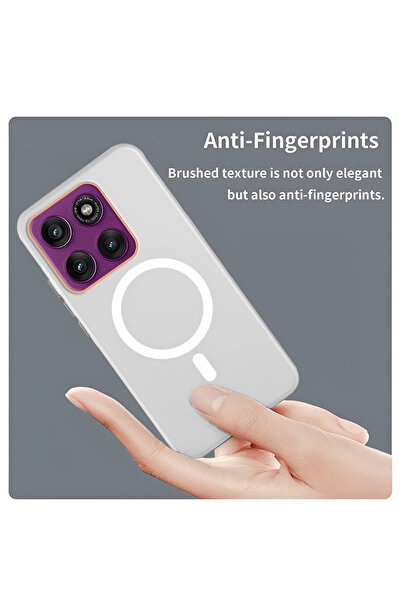 Wtech Motorola Moto G Stylus / Motorola Edge 60 Stylus 5G 2025 Translucent Magsafe Case Cover