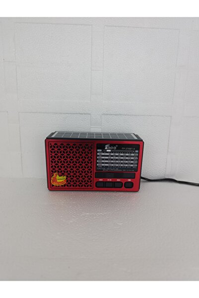 AXWER Solar Fm Radyo Bluetooth Hoparlör Mp3 Çalar Usb.Tf.Aux Çalar El Feneri