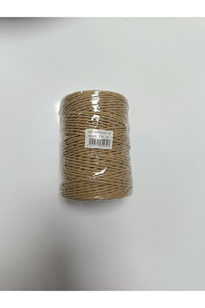 Sultan sarılı kağıt ip 200 gr bobin G39 KOD kraft renk