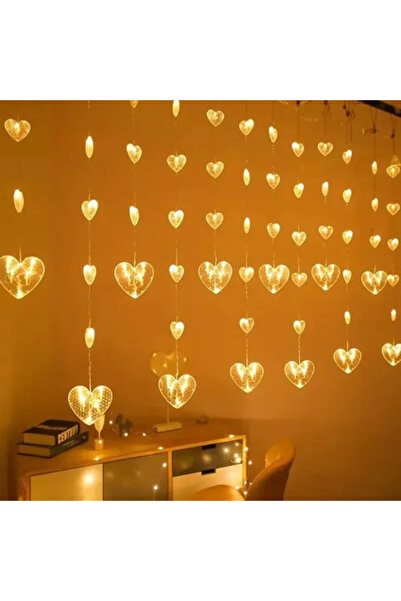 Genel Markalar Kalp Perde Led Gün Işığı
