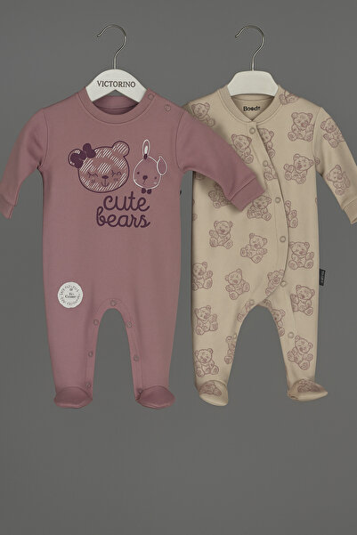 Victorino Salopeta Cute Bears set 2 bucati