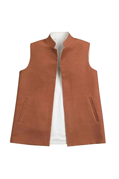 Generic Double-faced vest (camel - beige) wool