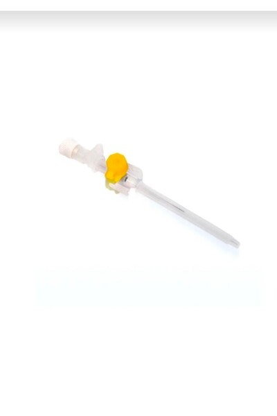 Cannula WELLCATH Sarı İntraket I.V kanül branül 24G (100 adet)