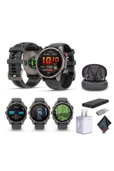 Garmin Fenix 8 Pro 47 mm, inReach Teknolojisi, AMOLED Ekran, Premium Bağlantı...