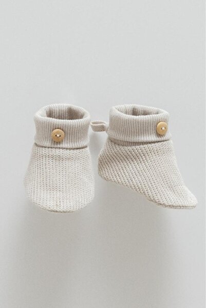Caramell Soft Style Boy Baby Booties 0-3 Months Crml.Pte2063
