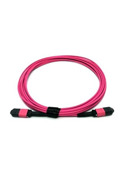 Genel Markalar BC-FO-5MPMPB-15/4-FF 15 Mt MPO to MPO 12 Core OM4 LSZH 3.0 Type B Fiber Kablo