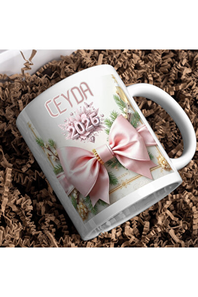 Lion Baskı ve Organizasyon Kişiye Özel Mutlu Yıllar Noel Kupası – İsim Yazılı...