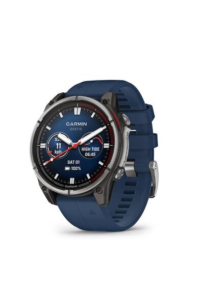 Garmin ® quatix® 8, 47 mm, Deniz GPS'li Akıllı Saat, Parlak AMOLED Ekran, Har...