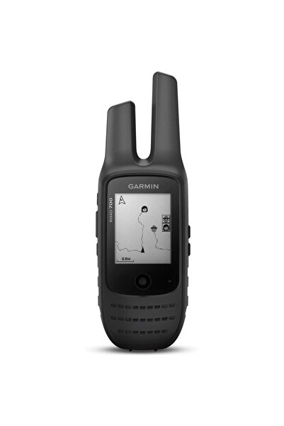 Garmin Rino 700, Sağlam 2 Yönlü Telsiz ve GPS/GLONASS'lı El Tipi GPS Navigatörü, 2,2 inç (010-01958-