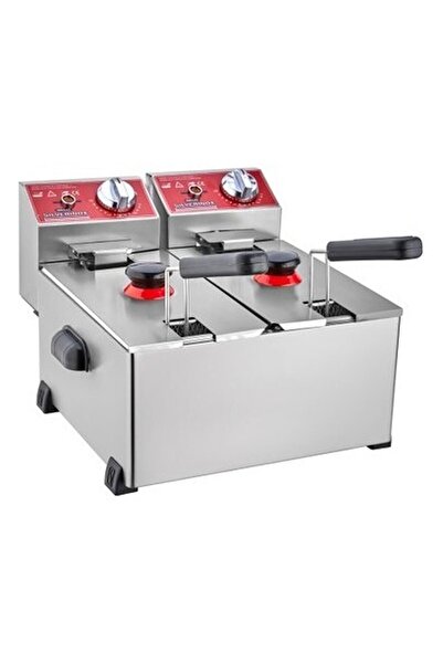 Işıkgaz Elektrikli Fritöz 3+3 Lt Sanayi Tipi