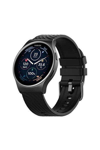 Motorola Moto Watch 120 - AMOLED Ekranlı, 10 Günlük Pil, Kalp Atış Hızı ve Sp...
