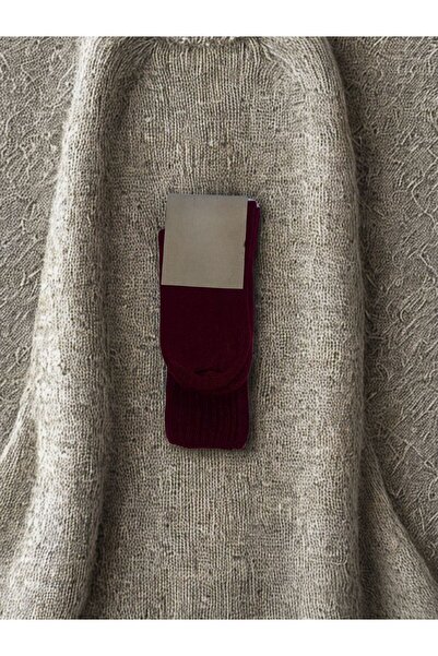 JAM G Kışlık Kadın Yünlü Soft Touch Uyku Çorabı - Tekli