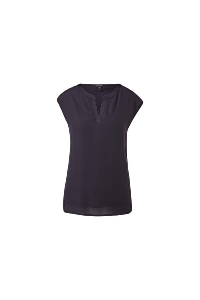 comma Tricou V-Kragen pentru femei