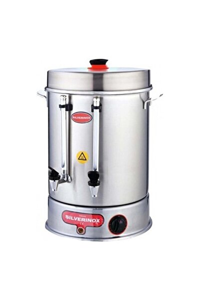 Işıkgaz Silverinox 1906 120 Bardaklık Basmalı Metal Musluklu Çay Makinesi