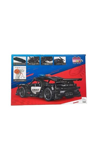 OEM RC Car to Build from Blocks – SWAT Sport Model, 396 Pieces, 2.4GHz Radio Control, 1:16 Scale