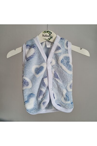 Victorino Blue hearts cocolino vest