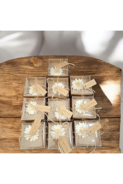 PESA مجموعة شموع هدايا مكتوب عليها 'مرحبًا بالطفل' في علبة كرافت من PeSaPe، م...