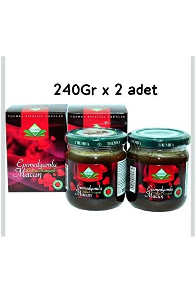 Themra Bal Ginsengli Bitkisel Karışımlı Mesir Epimedyümlü1 Kuvvet Macun 2x240 Gr
