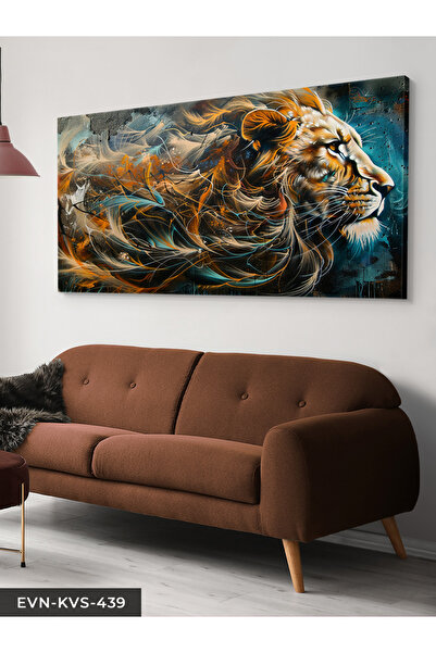Evinemoda Ulje na platnu Izgled lava Jednodijelni platno - Slika na platnu