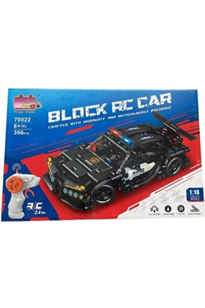 OEM RC Car to Build from Blocks – SWAT Sport Model, 396 Pieces, 2.4GHz Radio Control, 1:16 Scale