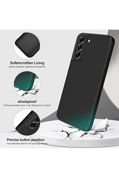 MATTECH Husă din silicon Mat-tech pentru Samsung Galaxy S21 FE - Negru (Mat)