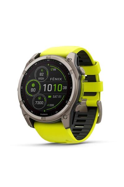 Garmin fēnix® 8 – 51 mm, Solar, Safir, Premium Çoklu Spor GPS Akıllı Saat, Uz...