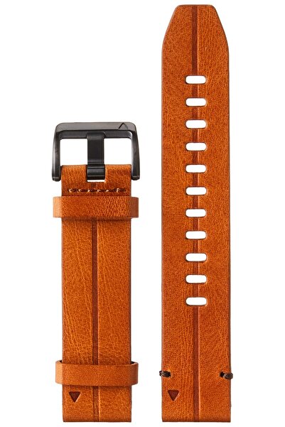 Garmin QuickFit 22 Saat Kordonu - Kestane Derisi