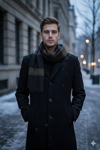 Etoile Studio Men's Classic Scarf Reflects Your Style with Kaşkol Colors