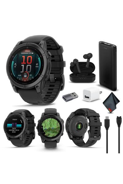 Garmin Fenix E 47MM AMOLED Premium Çoklu Spor GPS Akıllı Saat, 16 Gün Uzun Öm...