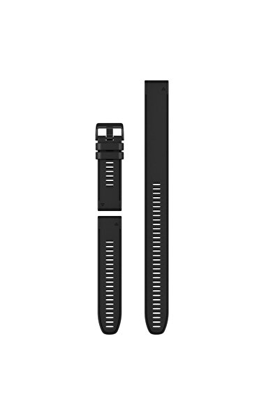 Garmin QuickFit 26mm Saat Kordonu ve İsteğe Bağlı Ekstra Uzun Askı, Siyah Sil...