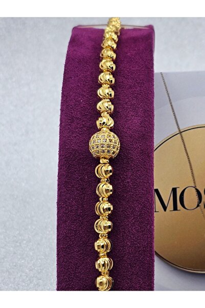 Mosso Steel Dorika Bulk Zircon Stone Inlaid Steel Bracelet