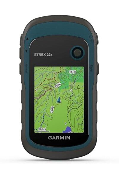 Garmin 010-02256-00 eTrex 22x, Sağlam El Tipi GPS Navigatör, Siyah/Lacivert