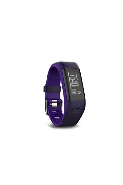 Garmin 010-01955-58 Vivosmart HR Plus - İsrail, Mor, Ekstra Büyük