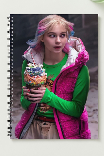 BLACKONECLASS WEDNESDAY A5 Metal Spiralli Çizgisiz kalın bristol Kapak WEDNES...