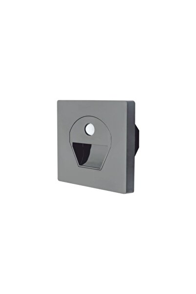 Noas 1W Füme Kasa Sensörlü Koridor Aydınlatması 3200K Gün Işığı