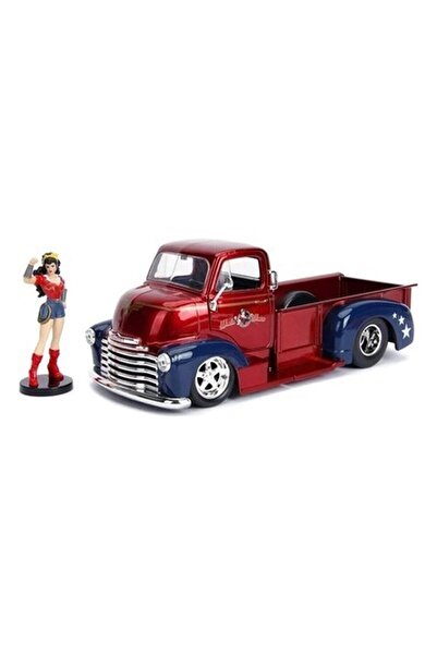 Jada Toys Jada Dc Comics Bombshells 1:24 1952 Chevy Coe Pikap Döküm Araba