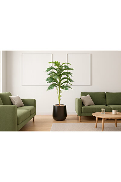SADANHOME Palm tree, 1 branch, plastic pot - 155 cm