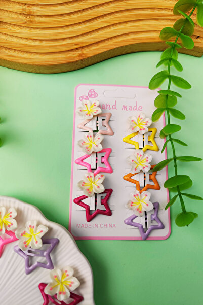 Nisankids 6-Piece Flower Figured Star Buckle