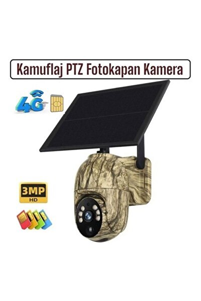 Urfakent Full Hd 4g Solar Sim Kartlı Mini Kamuflaj Kamera