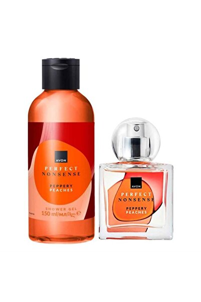AVON Peppery Peaches PN Set