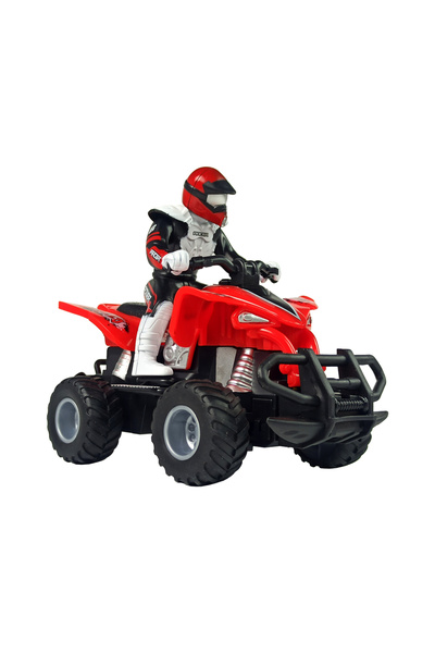 Bebelul Atv with remote control 1:16 RED 27 Mhz with batteries