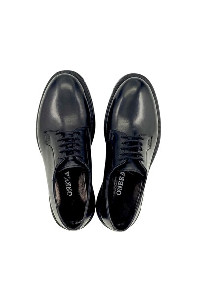 Oneka Shoes Men's Casual Oxford Black Napa 420325Osn2330