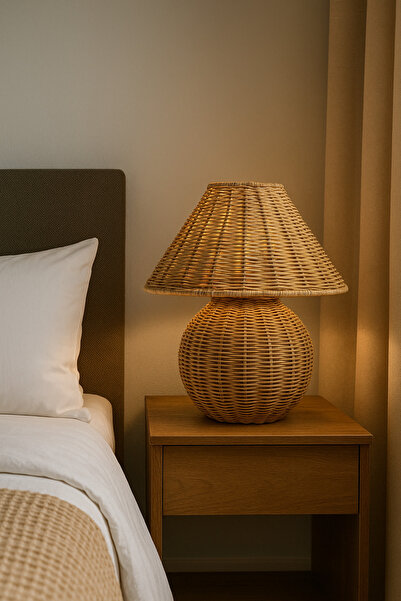 Turkish Belkıs Rattan Rattan Bamboo Lampshade