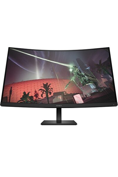 HP Omen 32C 31,5 Inç Qhd (2560 x 1440) 165Hz 1ms Va Amd Freesync Premium Kavi...