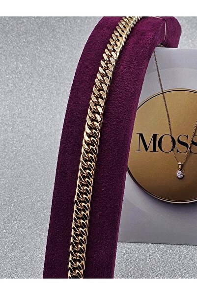 Mosso Steel Xuping Gourmet Italian Model Chain Steel Bracelet with Processing...