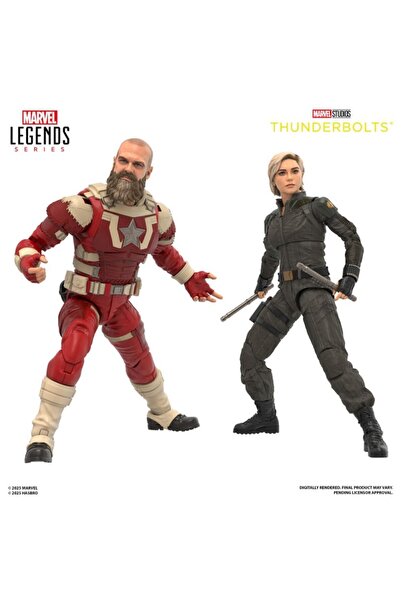 Hasbro Thunderbolts Marvel Legends Action Figure 2-Pack Yelena Belova & Red Guardian 15 cm
