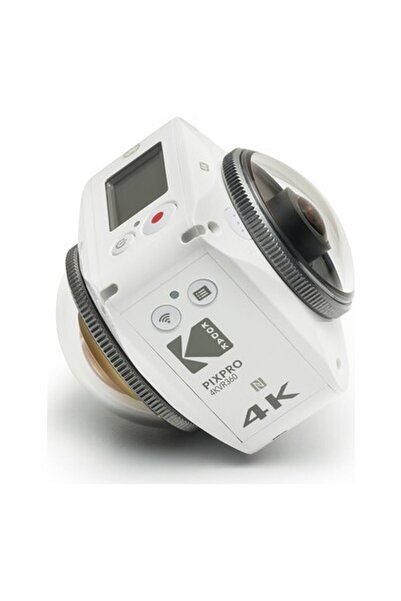 Kodak Pixpro 4KVR360 Aksiyon ve 360 Derece Aile Eğlence Kamerası Ultimate Aks...