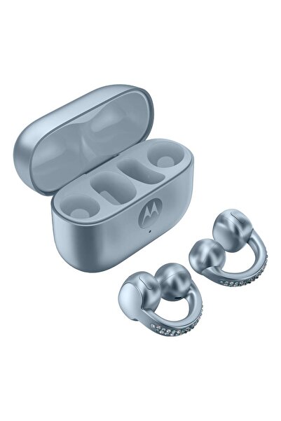 Motorola Moto Buds Loop by Bose Sesli - (Ice Melt Blue)