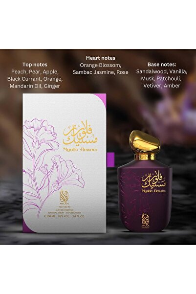 Nylaa Mystic Flowers Eau De Parfum, 100 ml