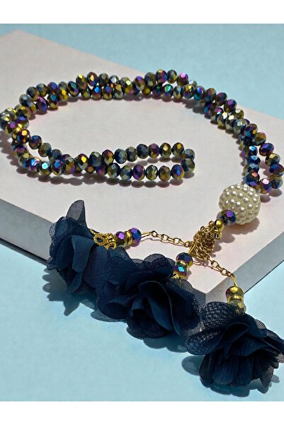 Hac AVM سبحة كريستال على شكل وردة هدية فاخرة |   هدايا المولد الشريف